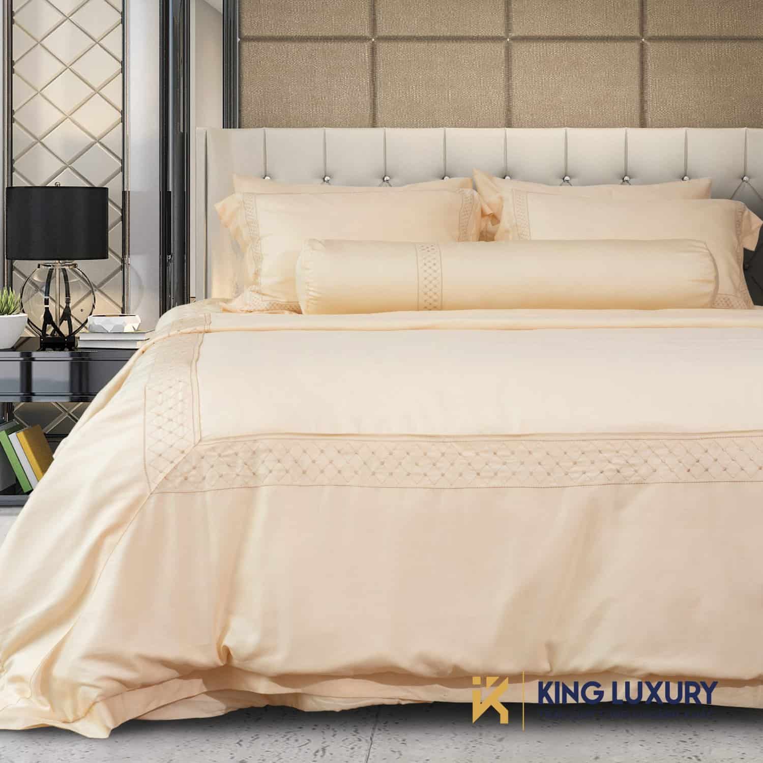 Bộ chăn ga Nature Home Tencel Caro Be - RXT05