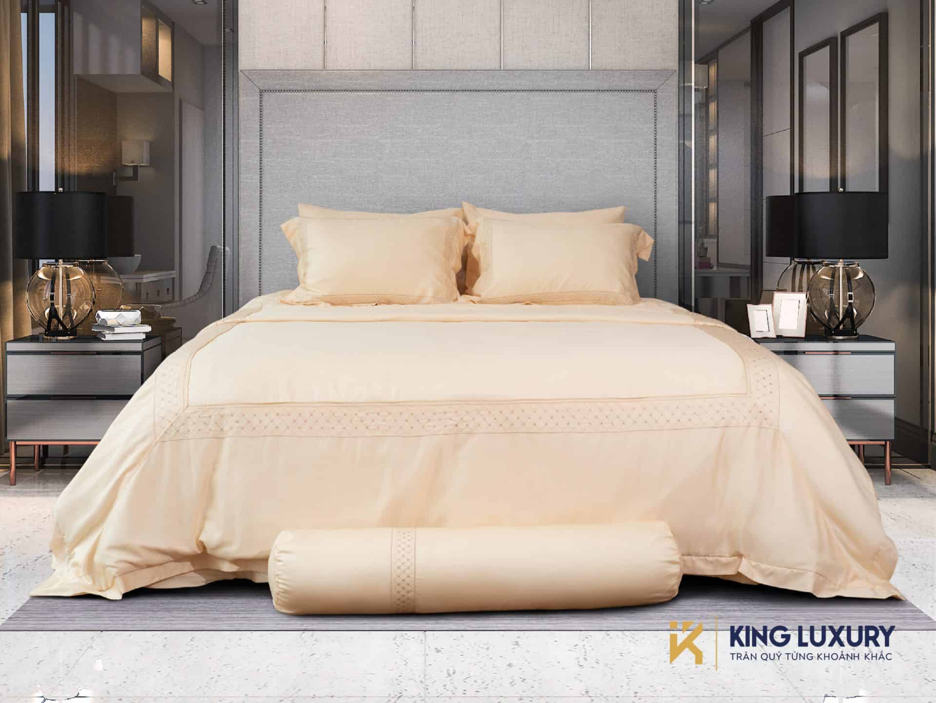 Bộ chăn ga Nature Home Tencel Caro Be - RXT05 - Ảnh 2