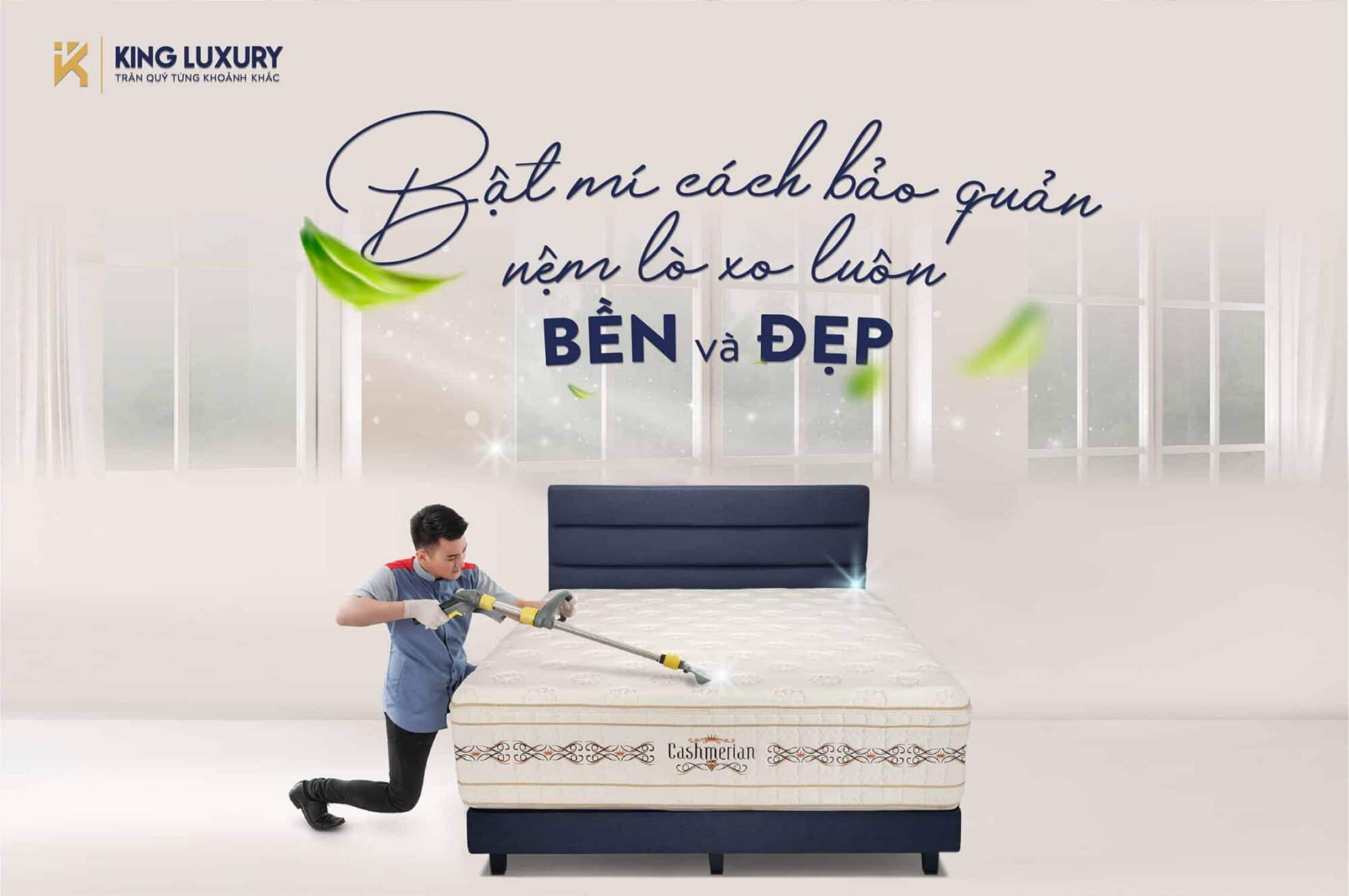 Cách bảo quản nệm lò xo luôn bền đẹp