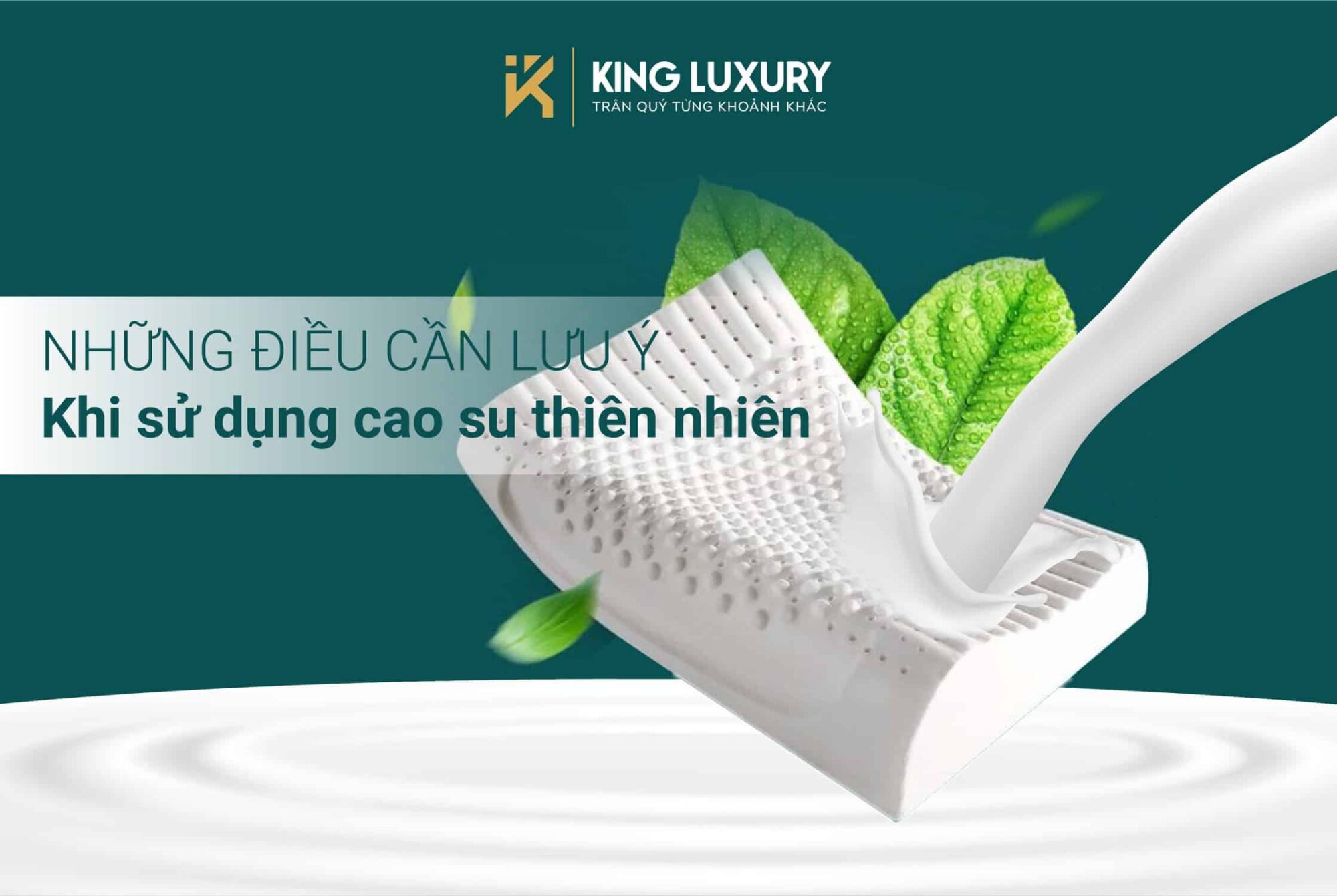 Những điều cần lưu ý khi sử dụng nệm cao su thiên nhiên