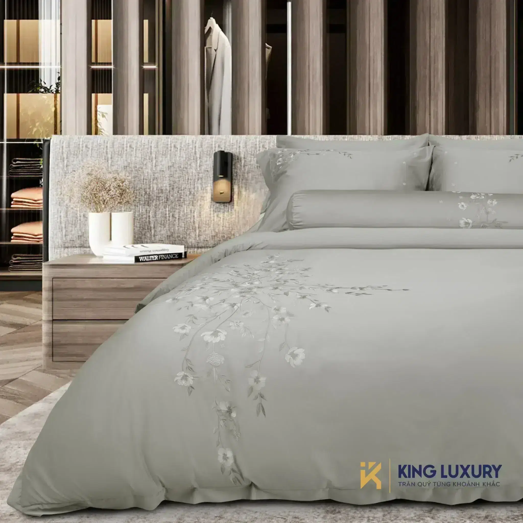 Bộ chăn ga Nature Home Tencel Cotton Moonflower