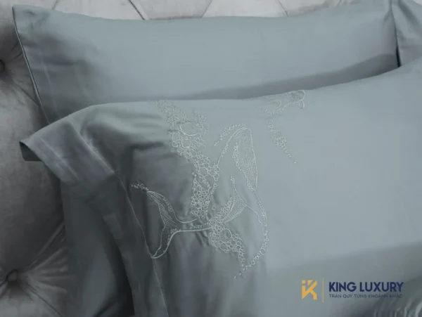 Bộ chăn ga Nature Home Tencel Cotton Marvin - Ảnh 6