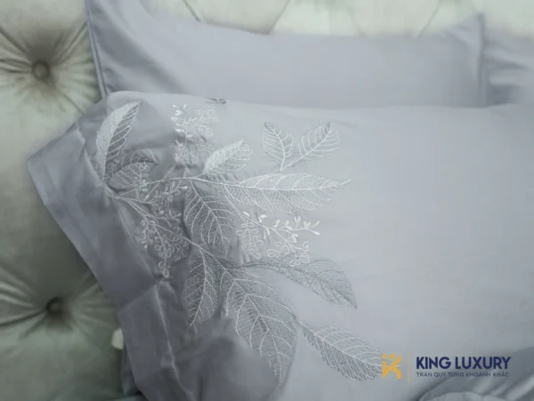 Bộ chăn ga Nature Home Cotton Mộc Hoa Trắng - Ảnh 2