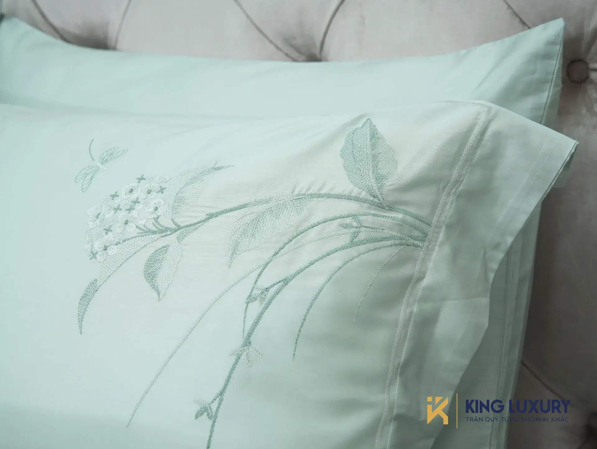 Bộ chăn ga Nature Home Tencel Cotton Fairy Garden - Ảnh 3