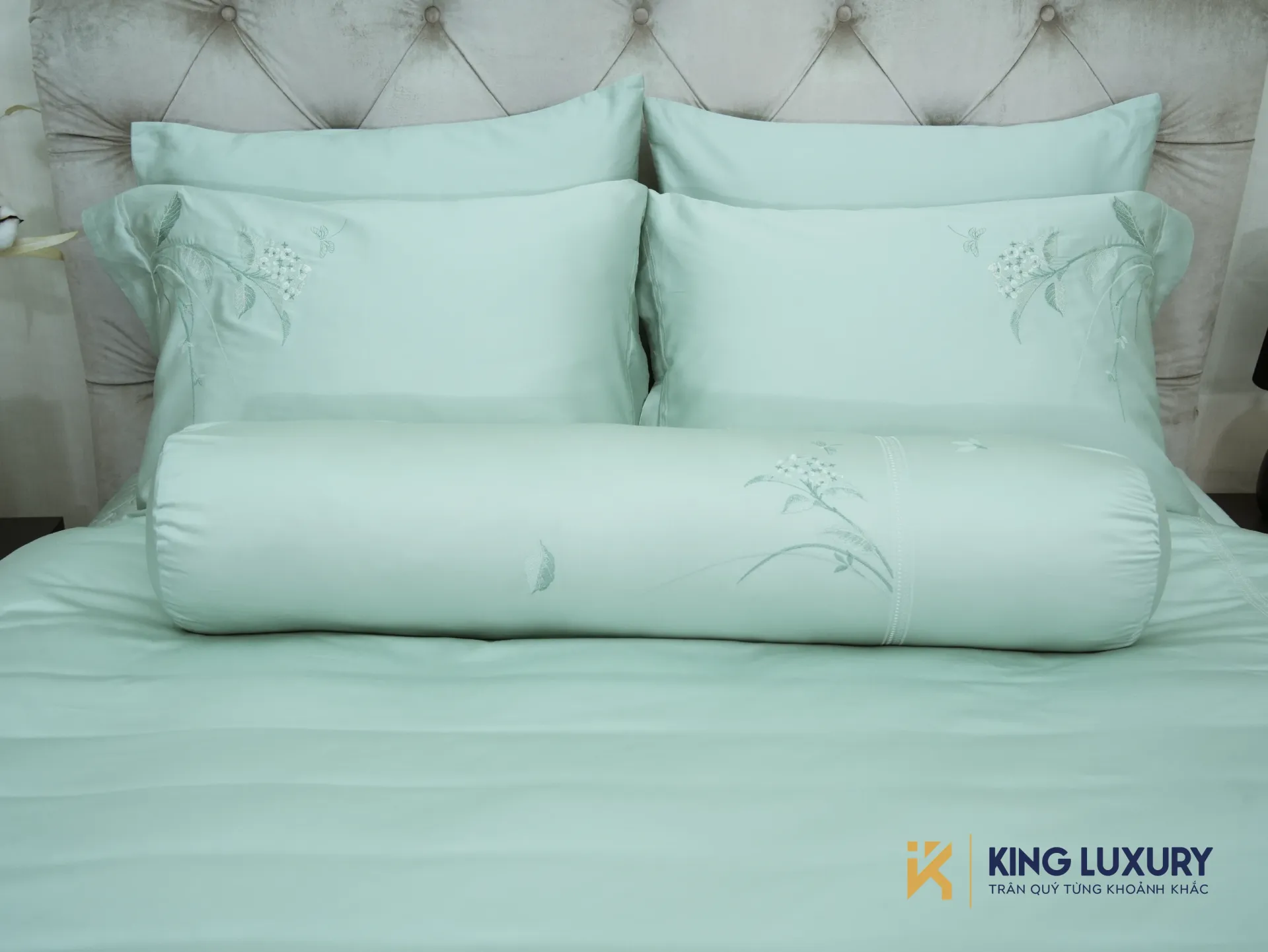 Bộ chăn ga Nature Home Tencel Cotton Fairy Garden - Ảnh 2