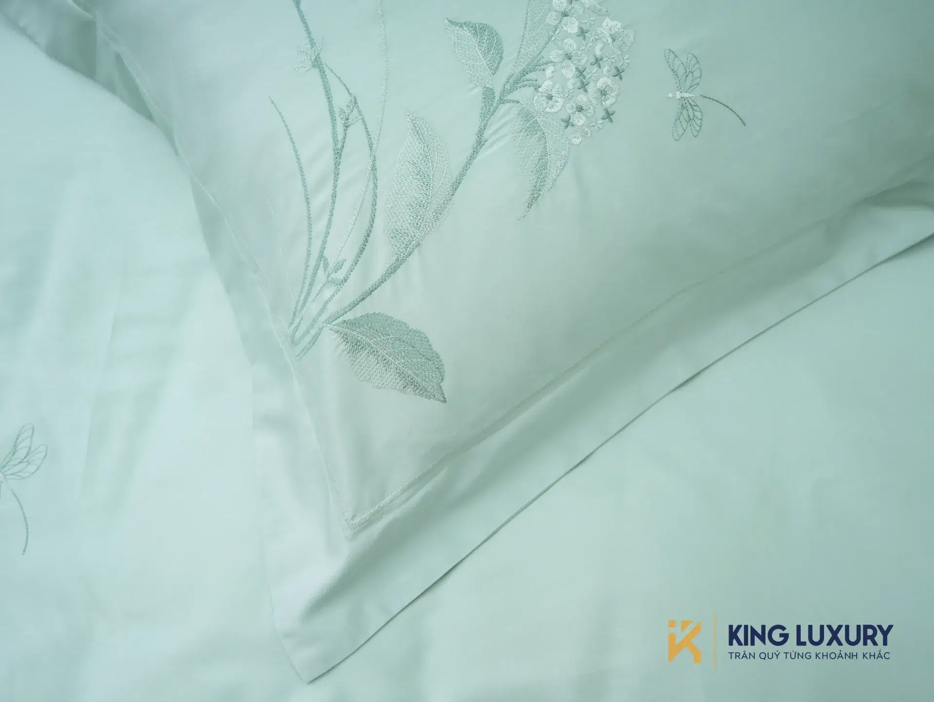 Bộ chăn ga Nature Home Tencel Cotton Fairy Garden - Ảnh 6