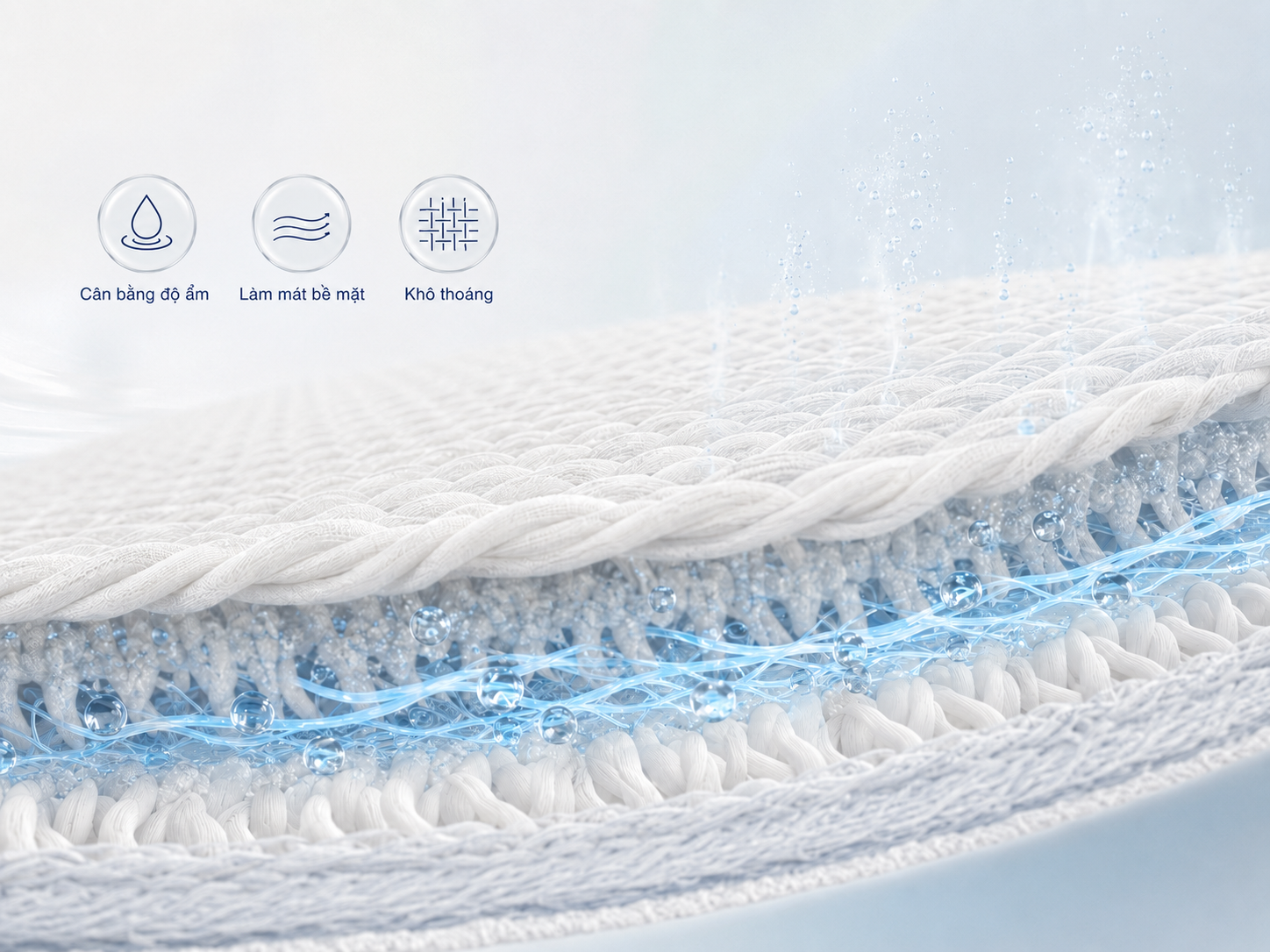 Công nghệ Feran Ice của Dunlopillo