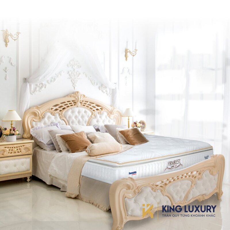 Dunlopillo Firmrest Luxe 2.0: nền chắc từ lò xo túi Honeycomb IPS