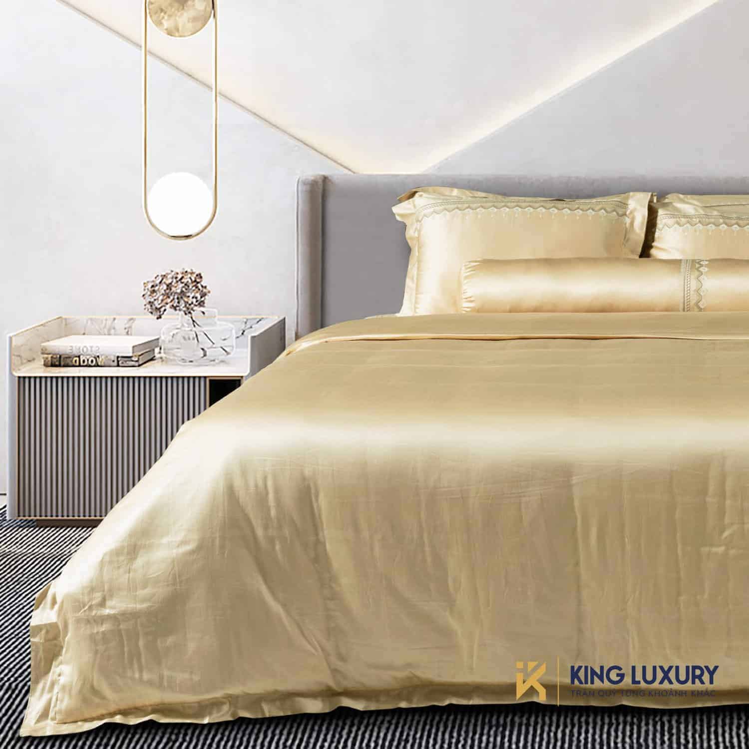 Bộ chăn ga Austin Horn Cotton Luxury Athena 2