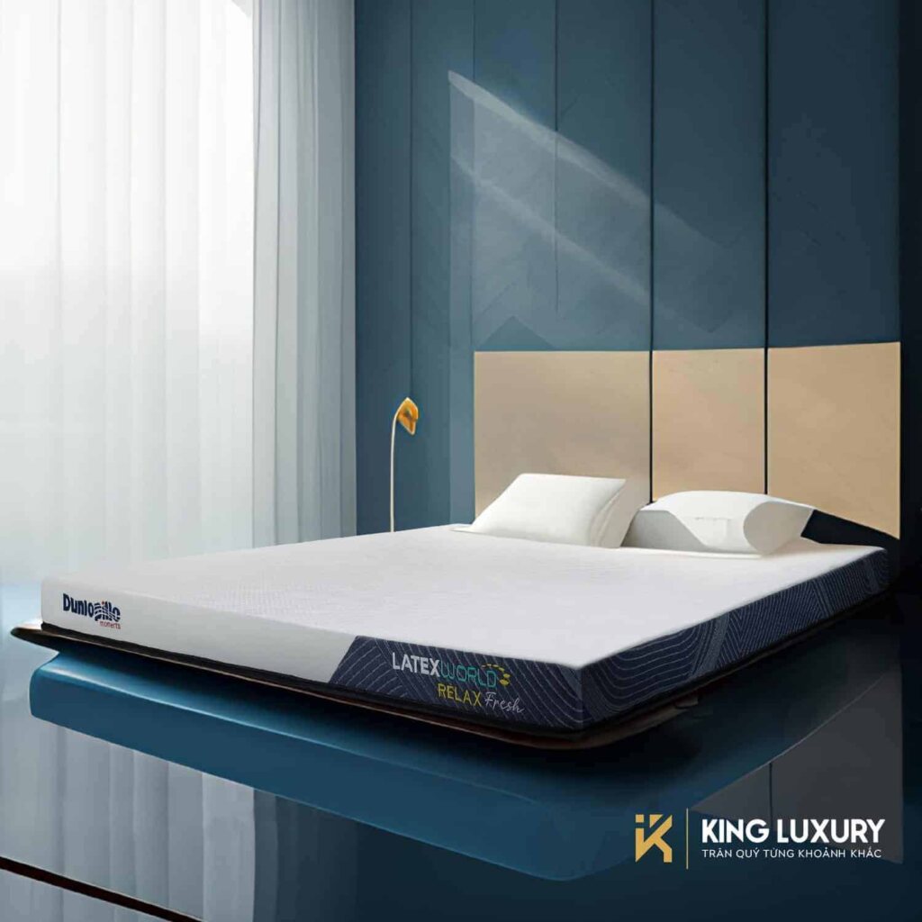 Nệm cao su Dunlopillo Latex World Relax Fresh