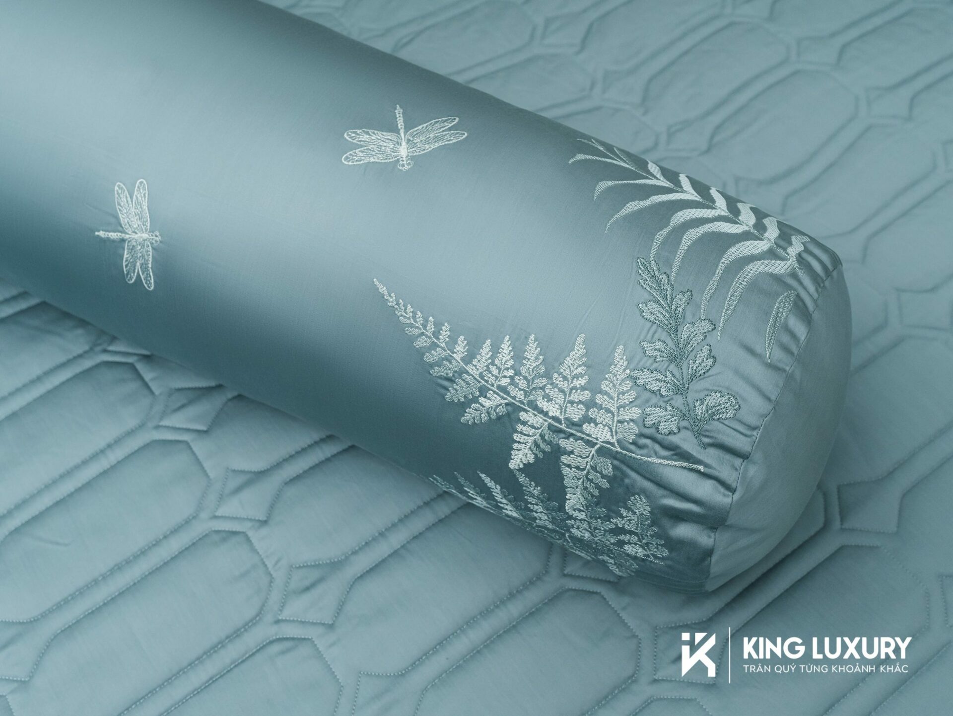 Bộ chăn ga Nature Home Tencel Cotton Dương Xỉ Xanh