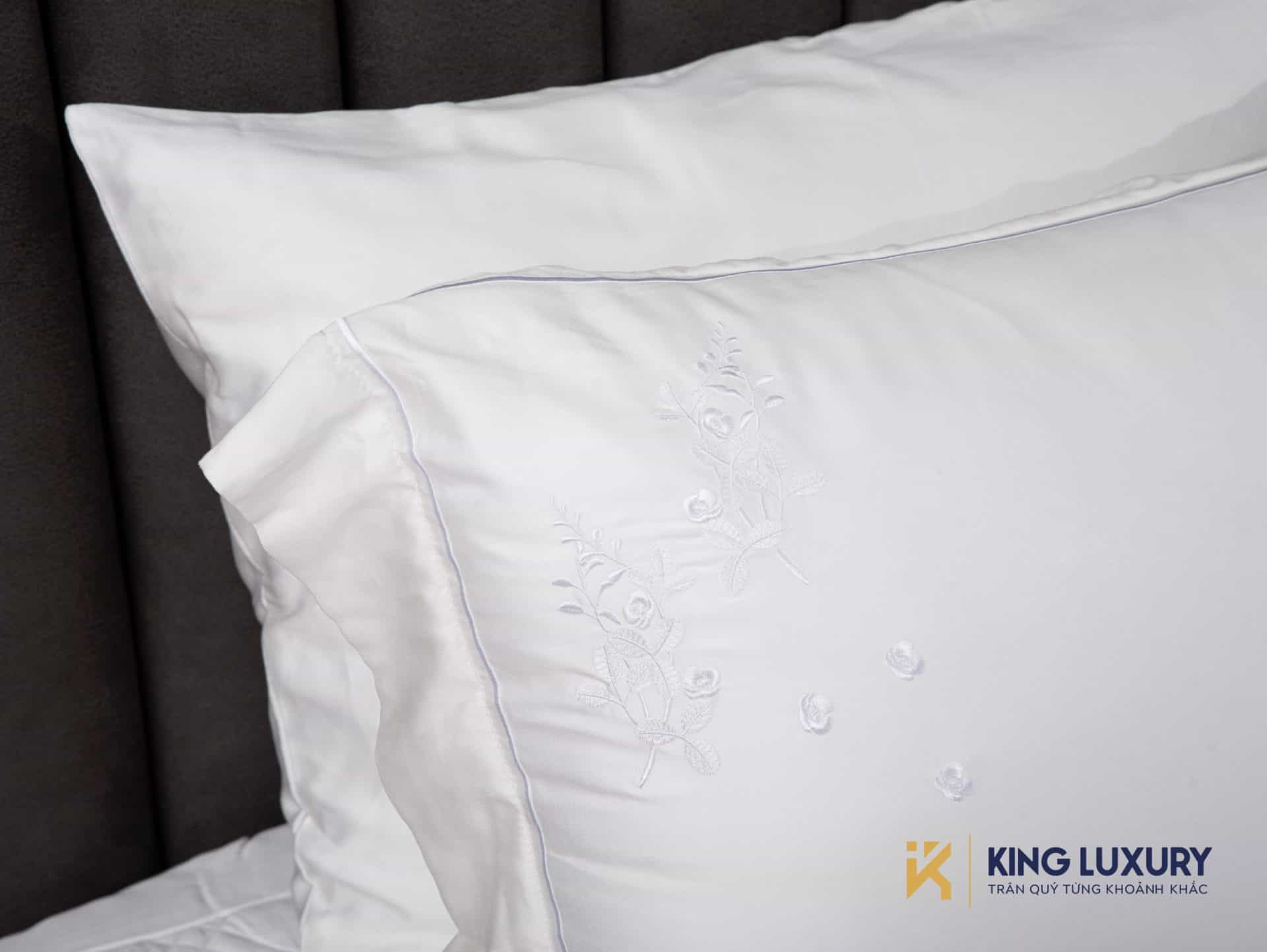 Bộ chăn ga Nature Home Tencel Cotton Anh Đào Trắng 2023