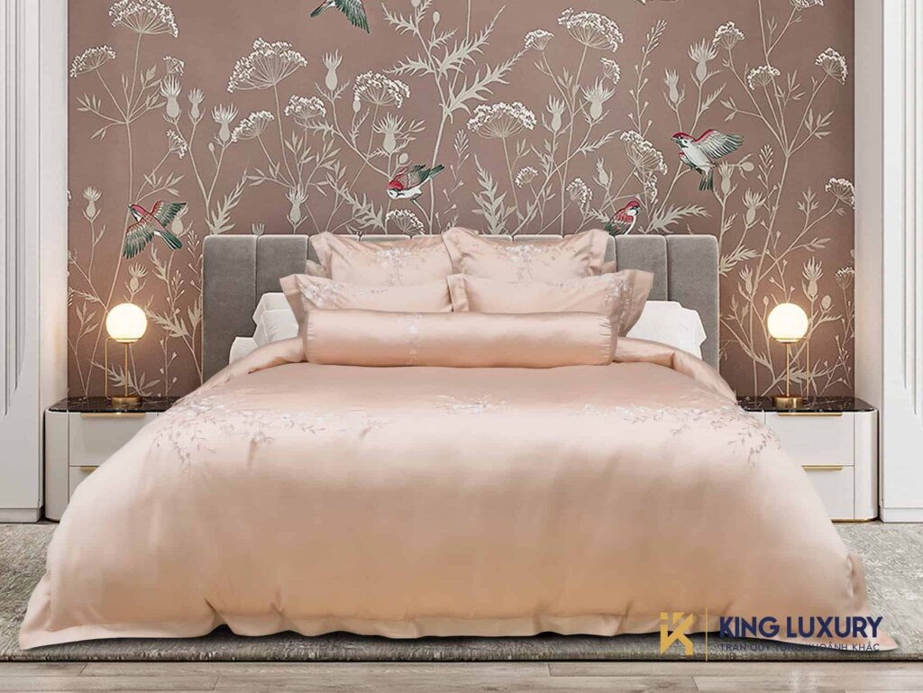 Bộ chăn ga Nature Home Tencel Cotton Doris