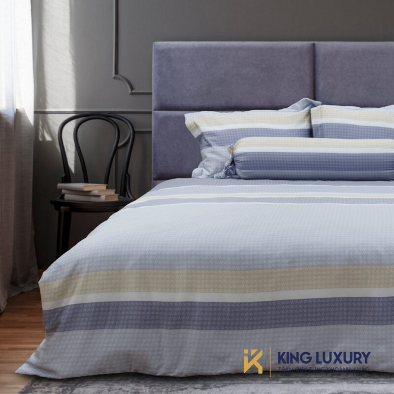 Bộ chăn ga Katakura Tencel Pro Hoạ tiết Chong chóng