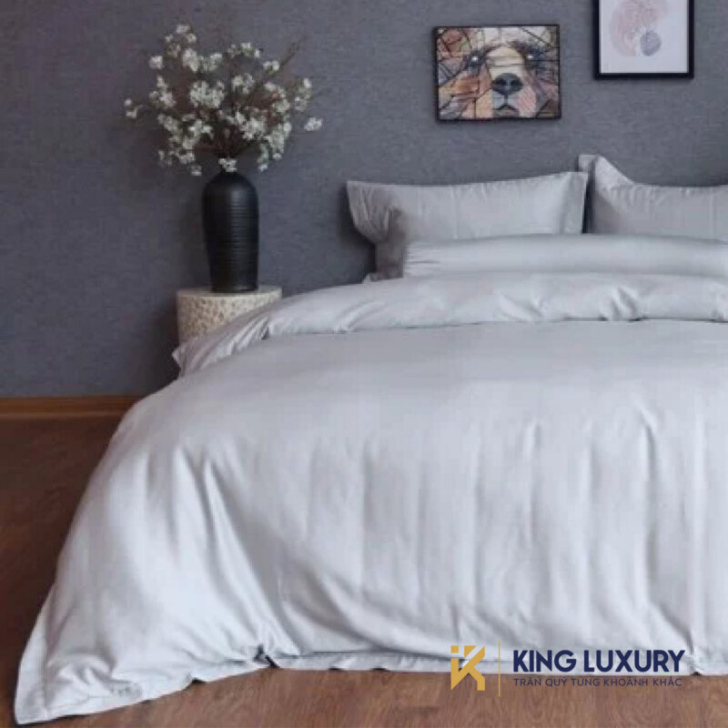 Bộ chăn ga Katakura Tencel Pro Phủ Tình Si Ghi Sáng