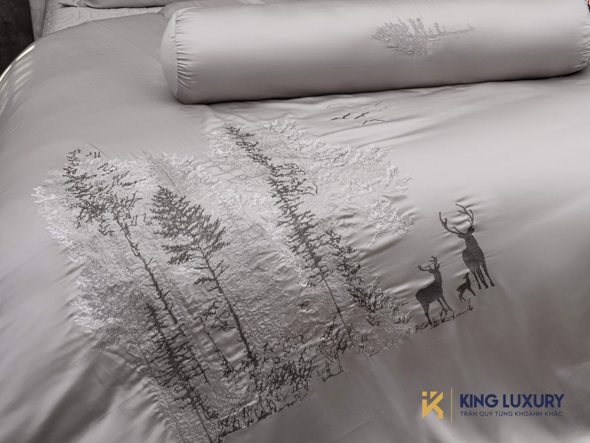 Bộ chăn ga Nature Home Cotton Winter Forest