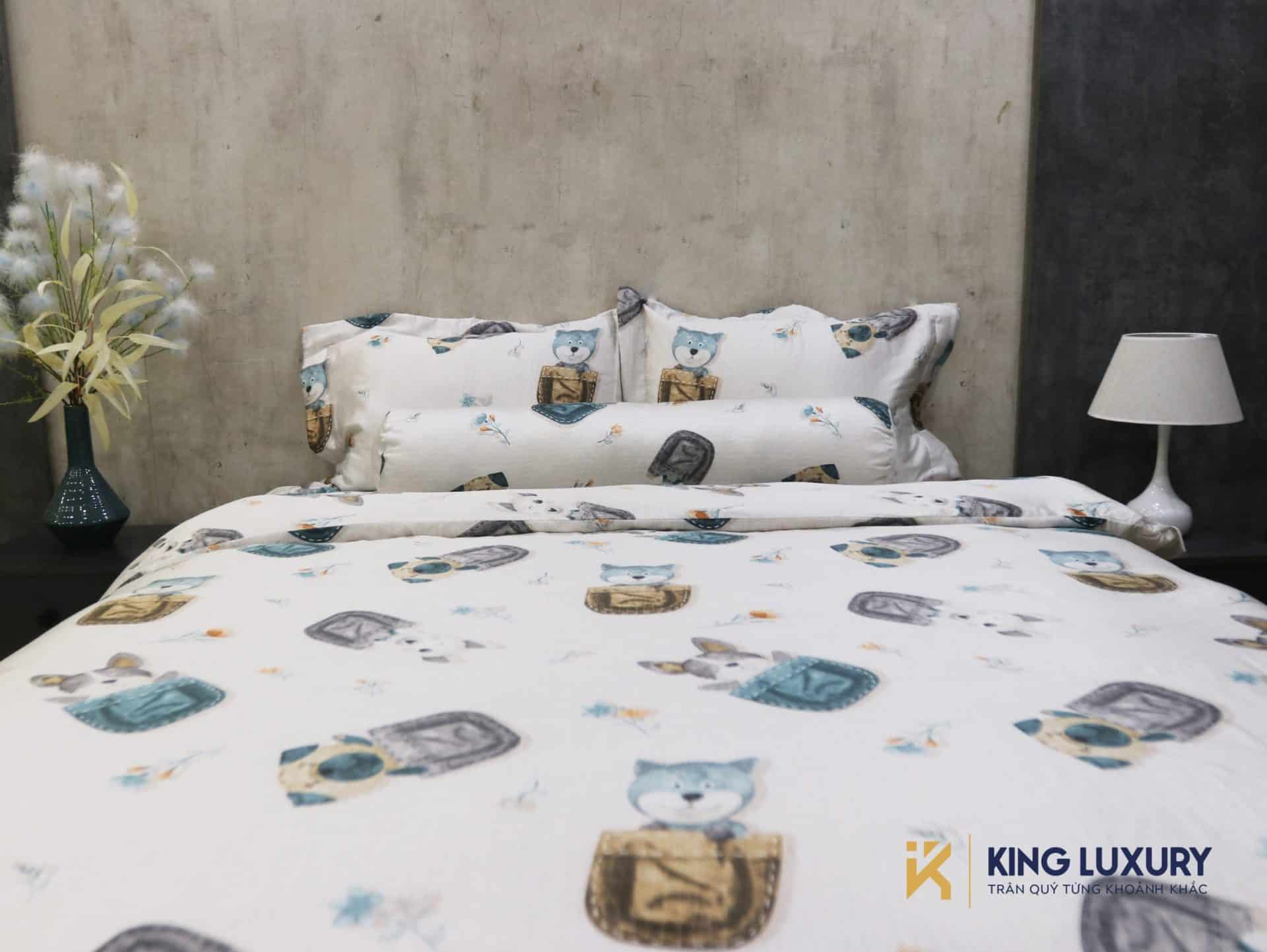 Bộ chăn ga Katakura Tencel GC27