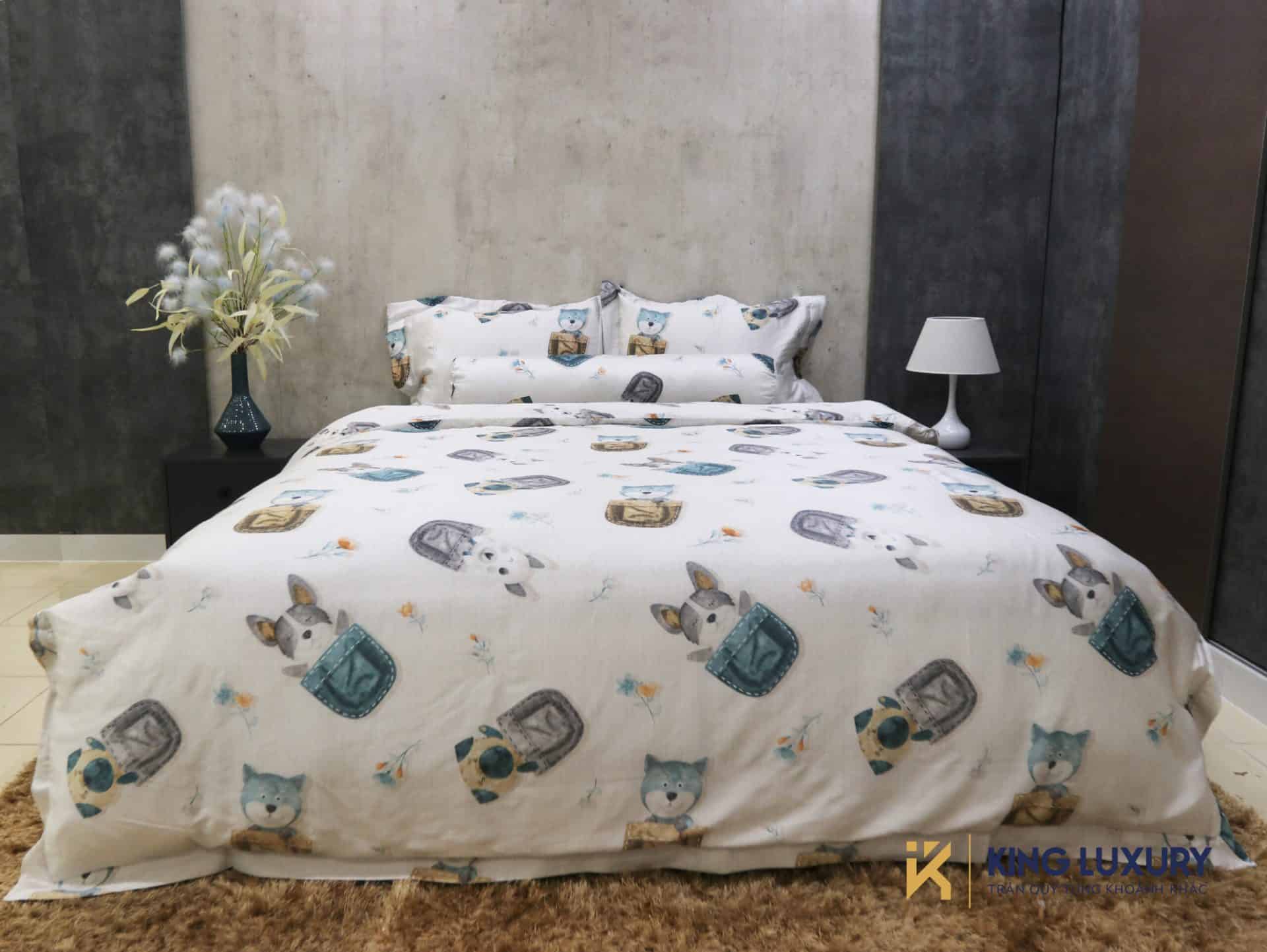 Bộ chăn ga Katakura Tencel GC27