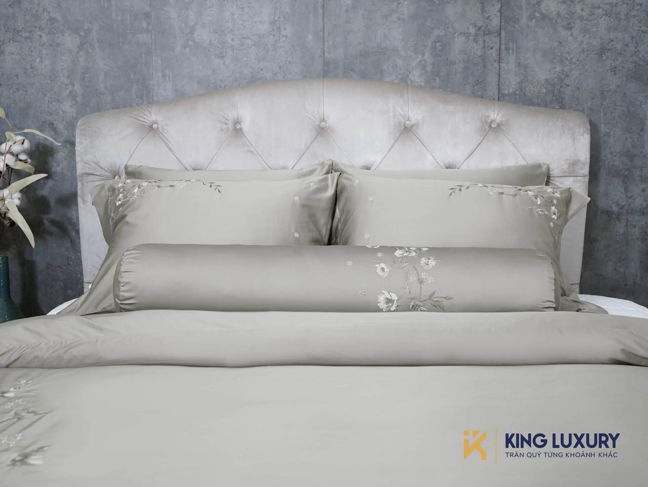 Bộ chăn ga Nature Home Tencel Cotton Moonflower