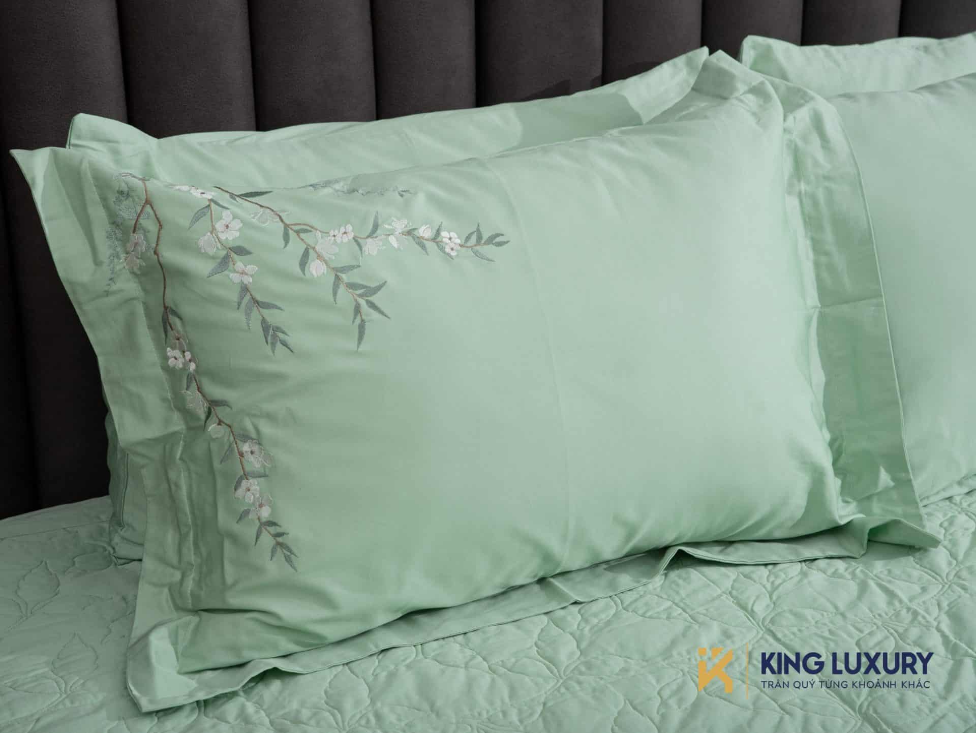 Bộ chăn ga Nature Home Cotton Tuyết Mai