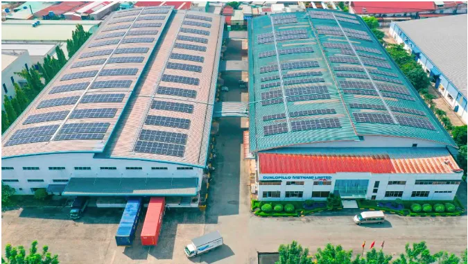 Nhà máy Dunlopillo Việt Nam