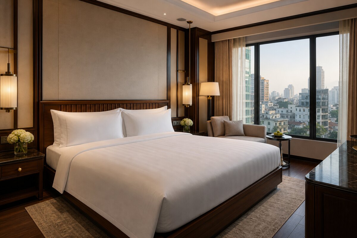 Nệm cao cấp trong phòng ngủ