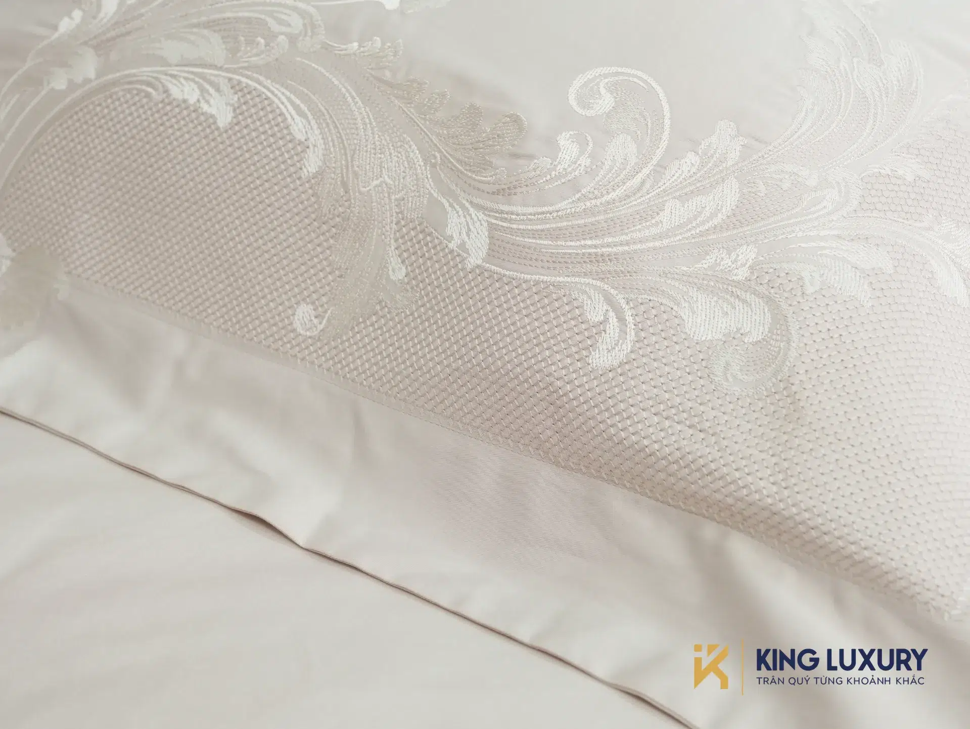Bộ chăn ga Nature Home Cotton Symphony Kem