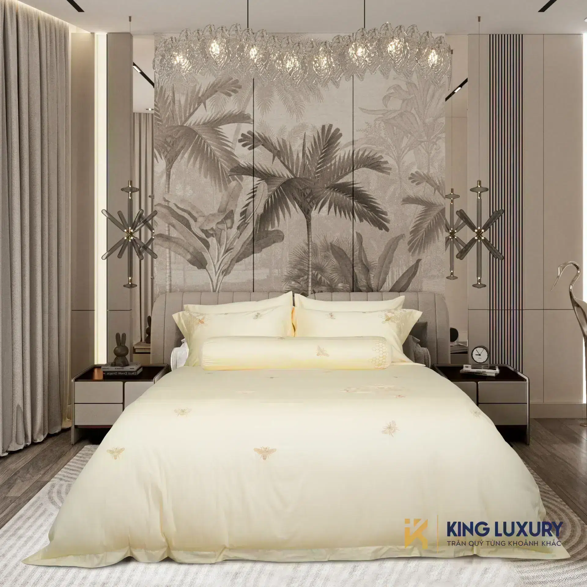 Bộ chăn ga Nature Home Cotton Honey Dream