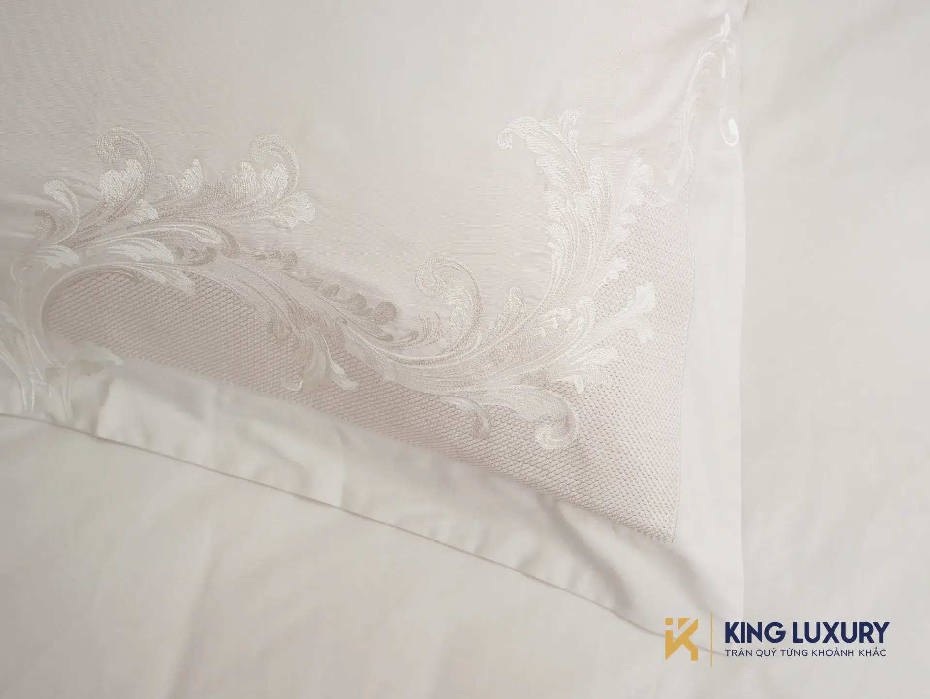 Bộ chăn ga Nature Home Cotton Symphony Kem