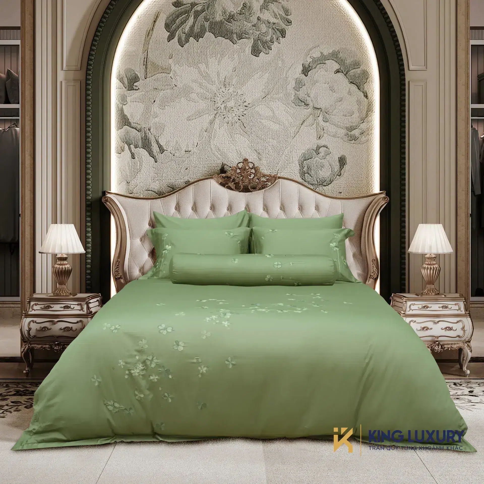 Bộ chăn ga Nature Home Cotton Good Luck