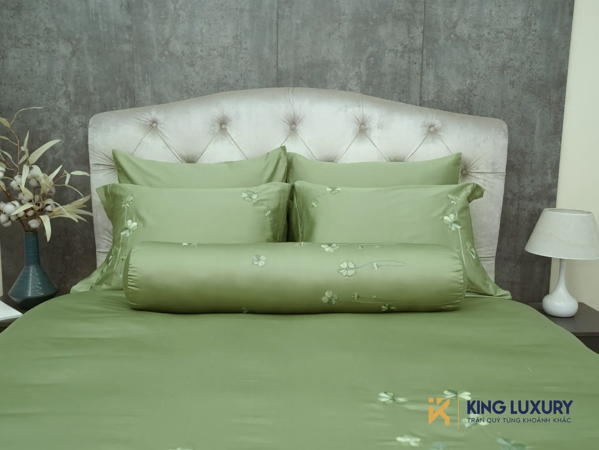 Bộ chăn ga Nature Home Cotton Good Luck