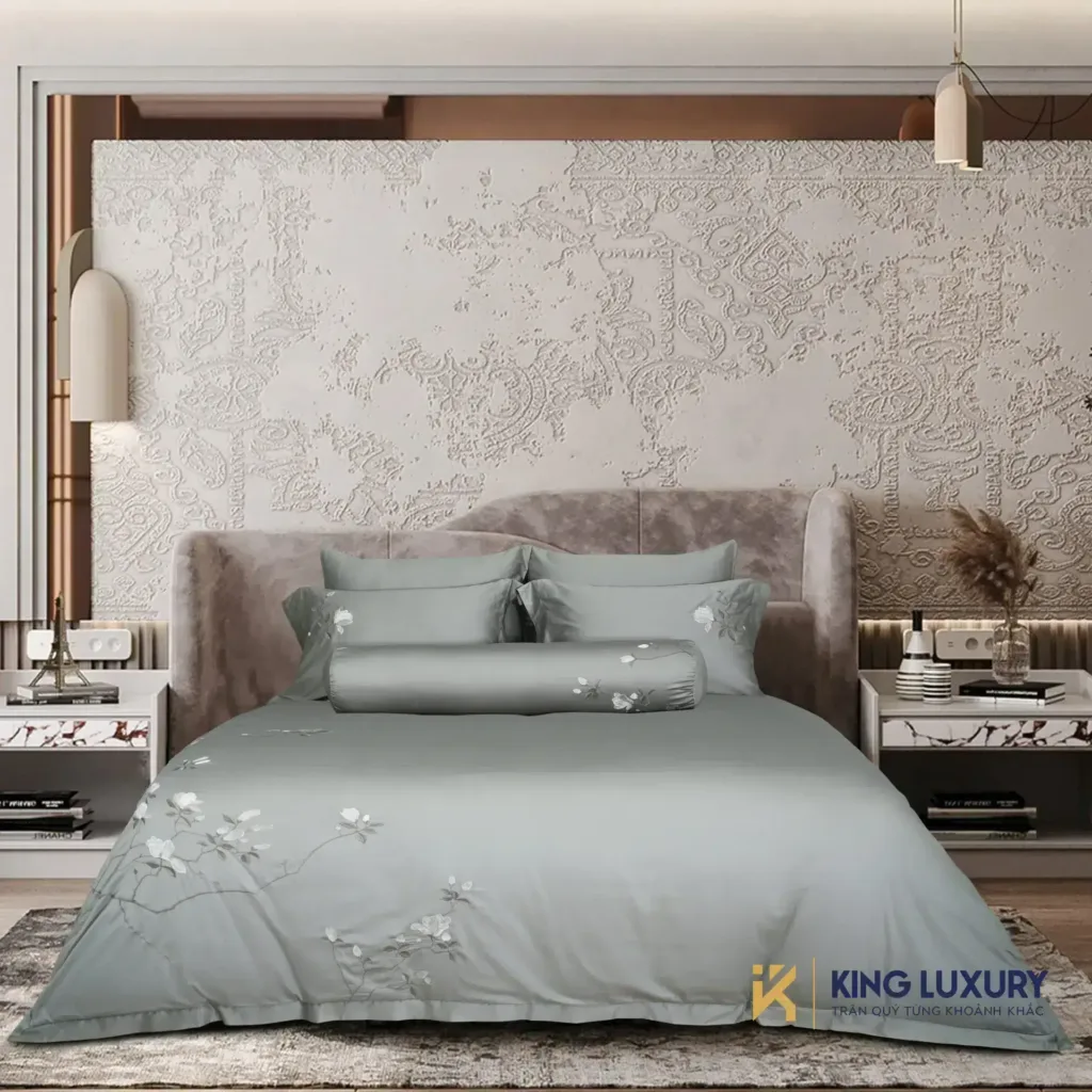 Bộ chăn ga Nature Home Cotton Mộc Lan