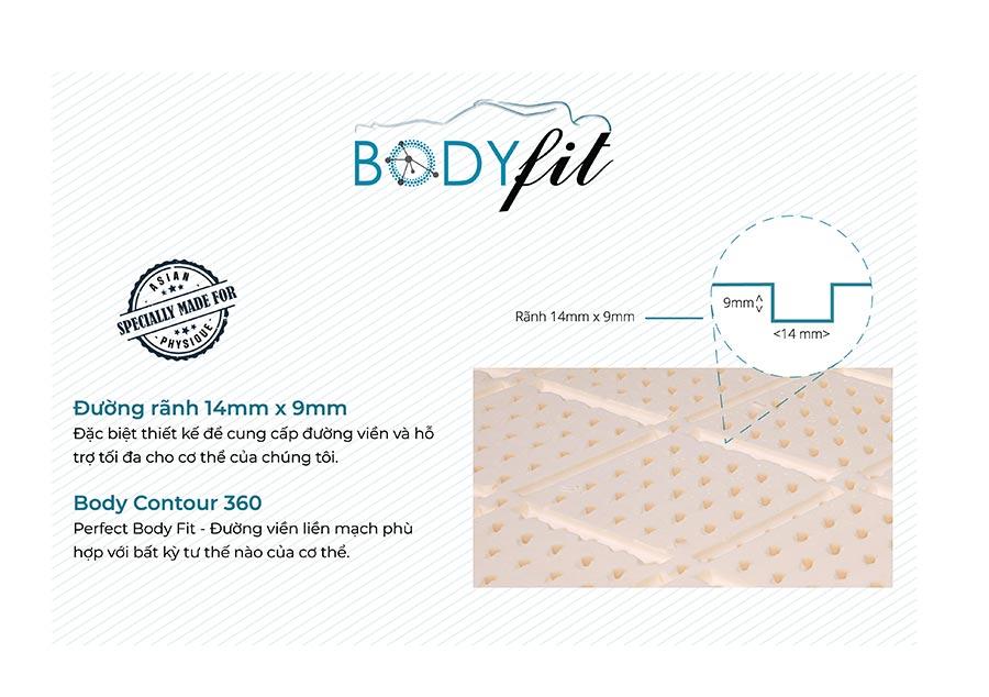 Nệm cao su Dunlopillo Latex World Relax