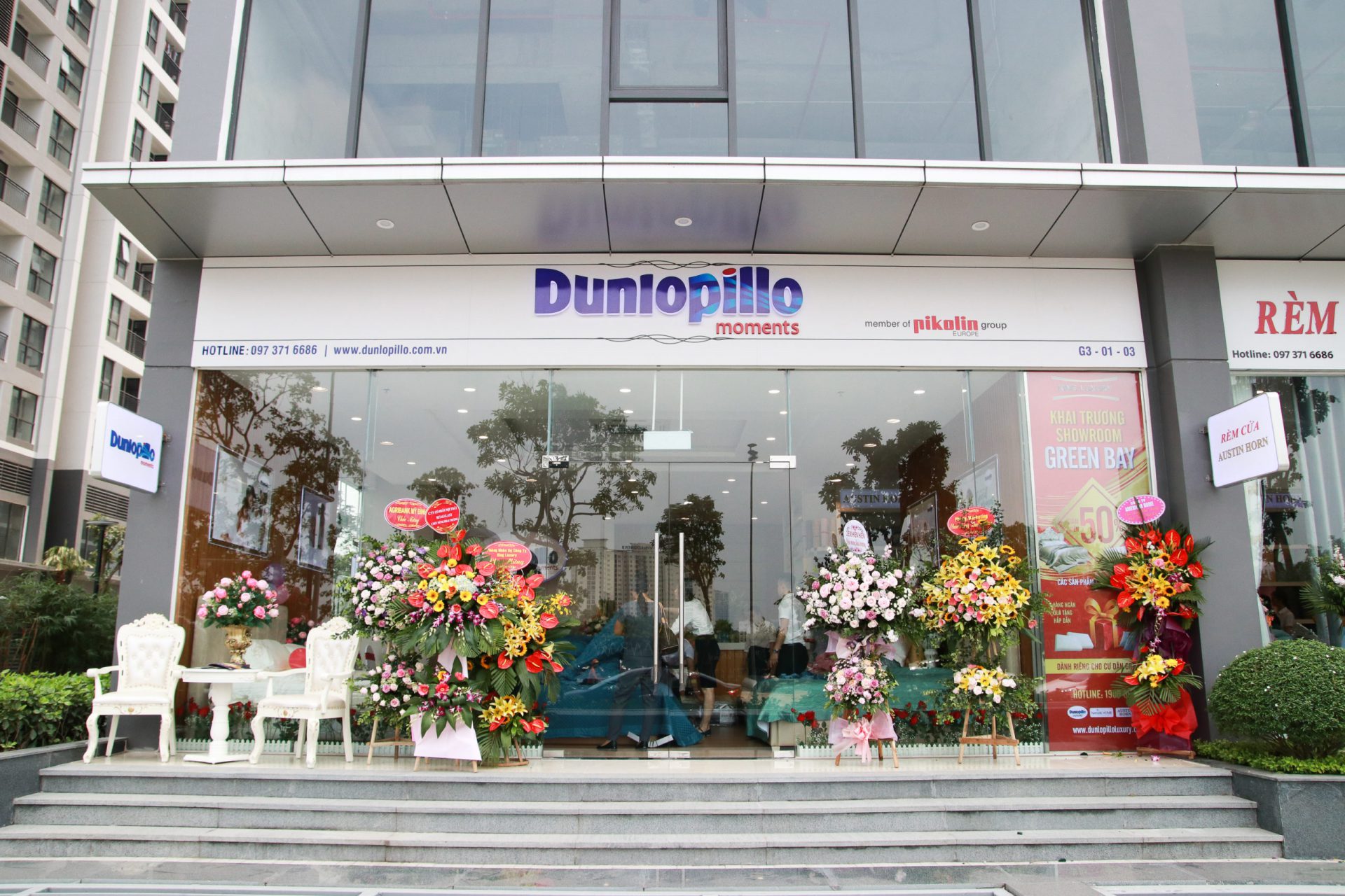 Đại lý nệm dunlopillo tại hà nội: Dunlopillo Luxury Green Bay - Mễ Trì - Nam Từ Liêm