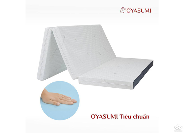 Đặc biệt, sản phẩm Foam Oyasumi Original có 2 thiết kế để bạn lựa chọn: nguyên tấm hoặc gấp ba