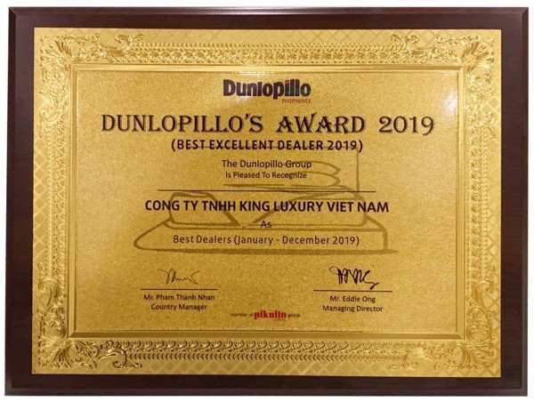 Thương hiệu nệm Dunlopillo của nước nào: Đại lý của Dunlopillo tại Việt Nam
